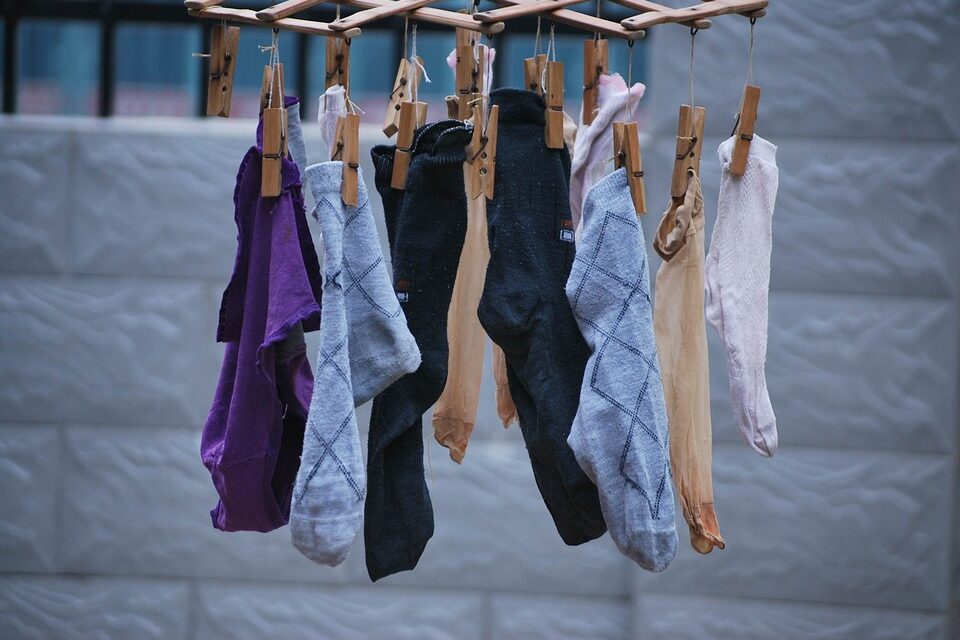 God idé sikrer dine sokker under vask